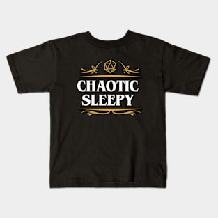 Chaotic Sleepy Alignment Kids T-Shirt